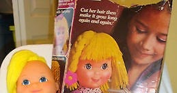 pretty cut and grow doll