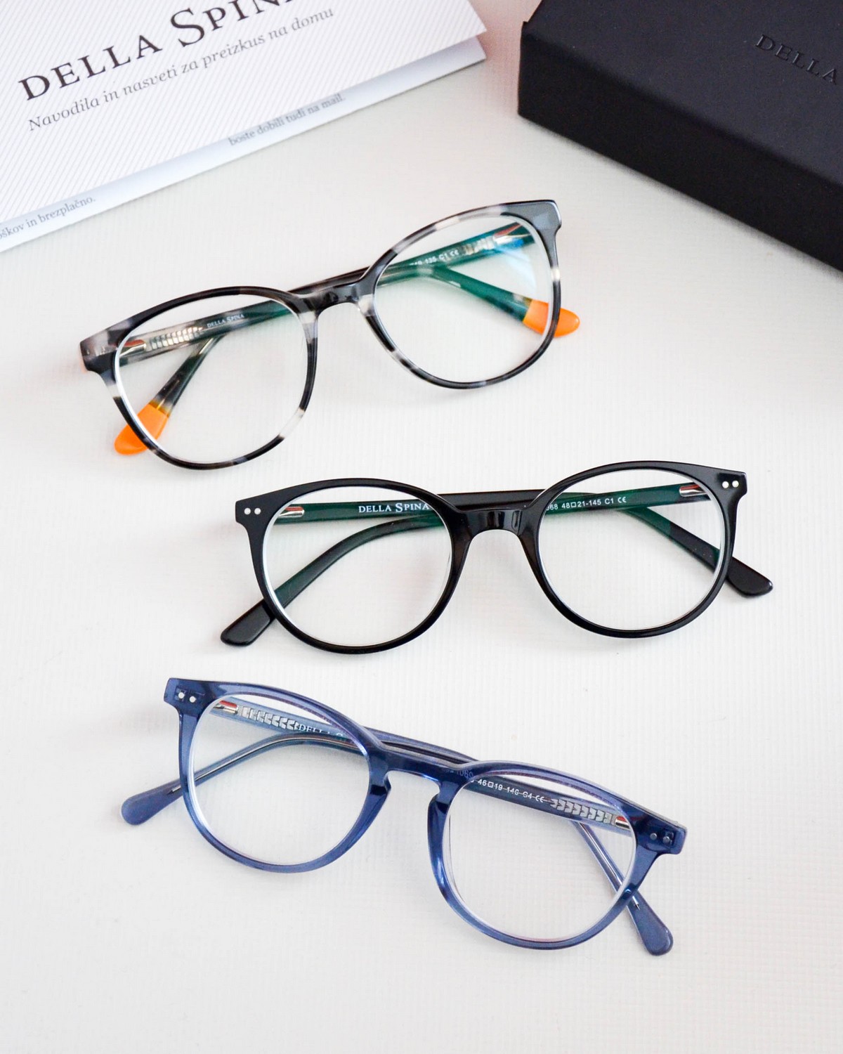 Še več o optiki Della Spina in preizkušanje novih modelov očal