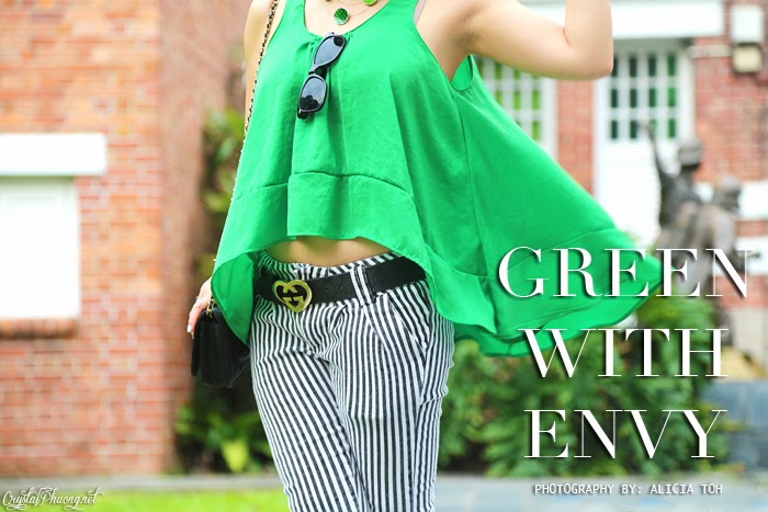 {CRYSTAL'S CLOSET}: GREEN WITH ENVY
