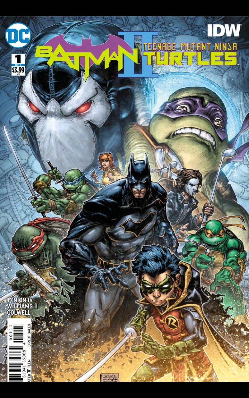 Weird Science DC Comics: Batman/Teenage Mutant Ninja Turtles II #1 Review