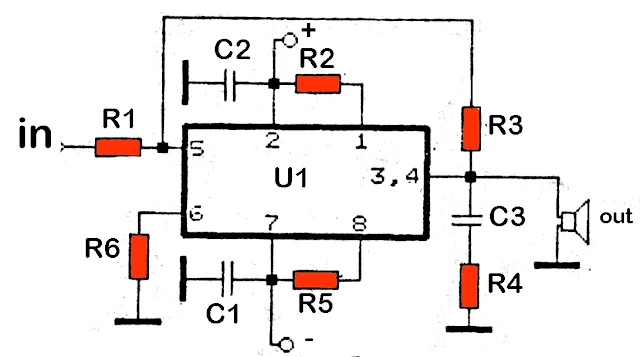high power car amplifier circuit diagram