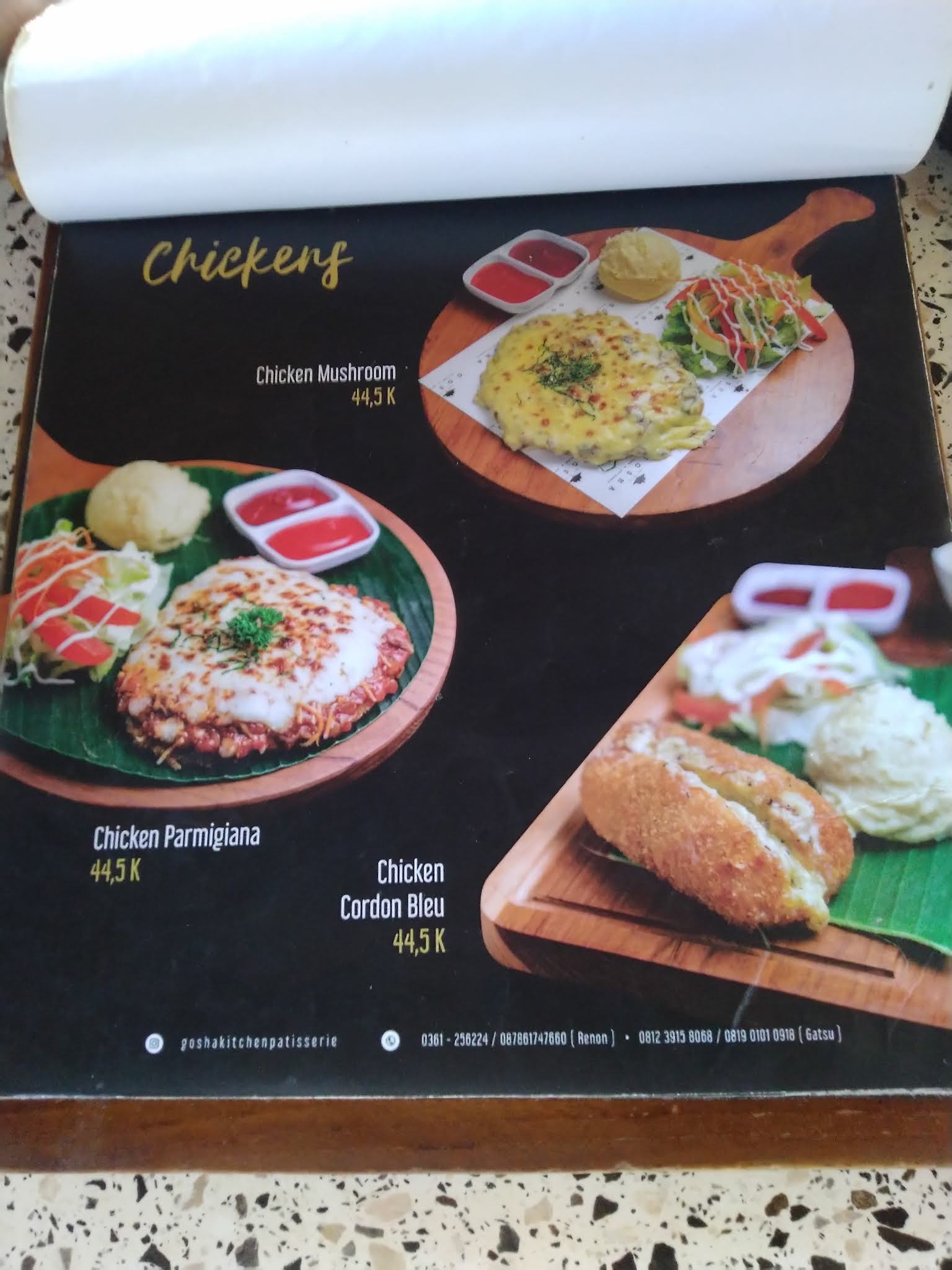 Review Menu dan Harga Makanan Di Gosha Bali Tempat Nongkrong yang Asik