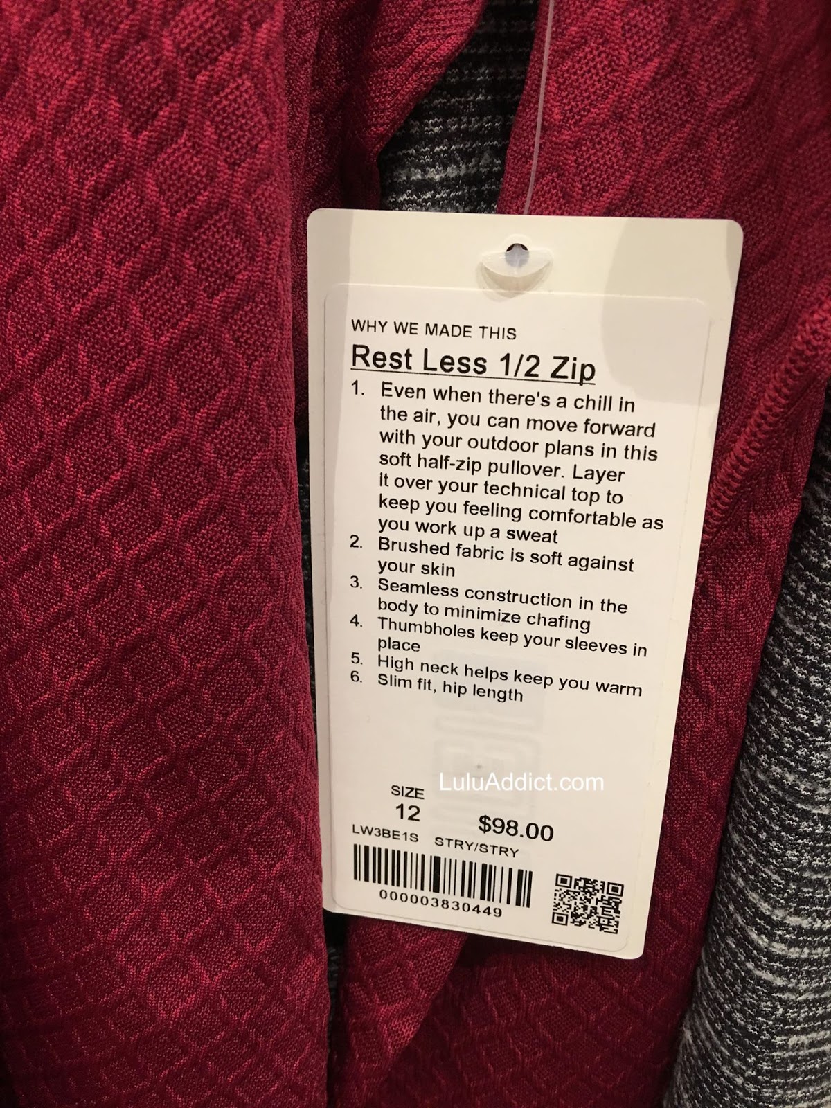 brisk running half zip