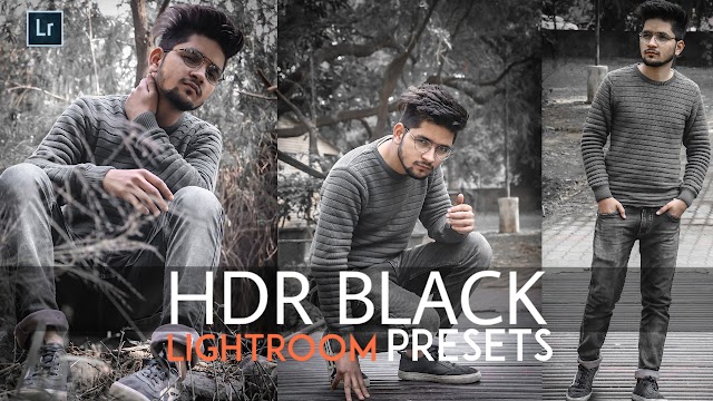HDR Black Lightroom Mobile Prests Download -Free