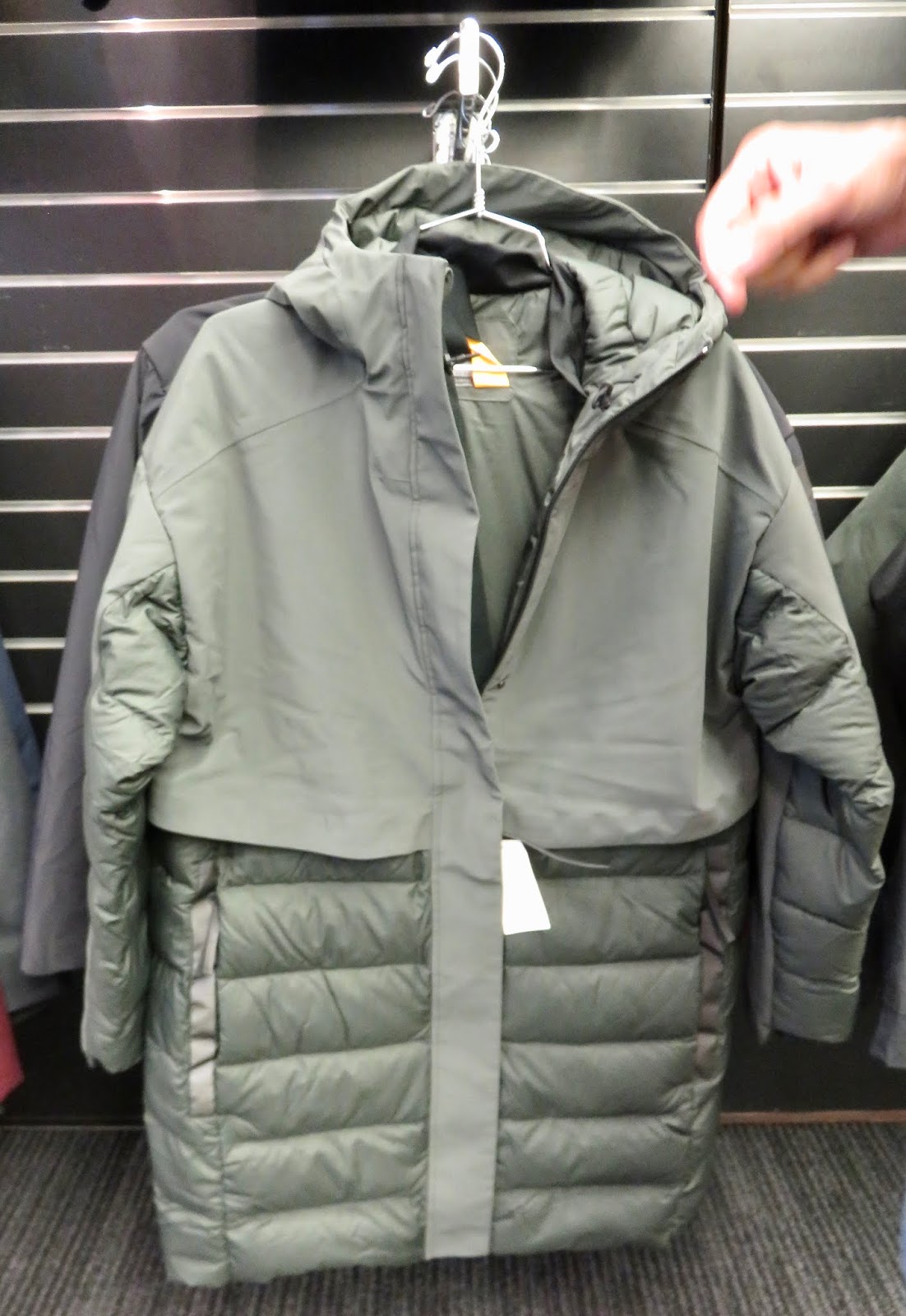 adidas myshelter climaheat parka down jacket