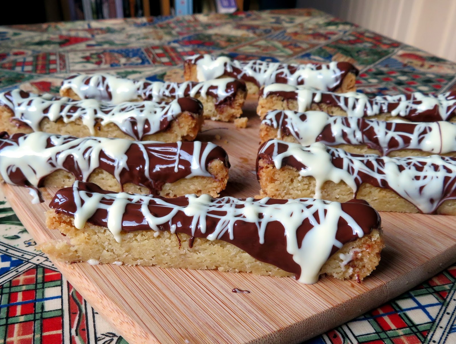 Mint Chocolate Shortbread Fingers | The English Kitchen