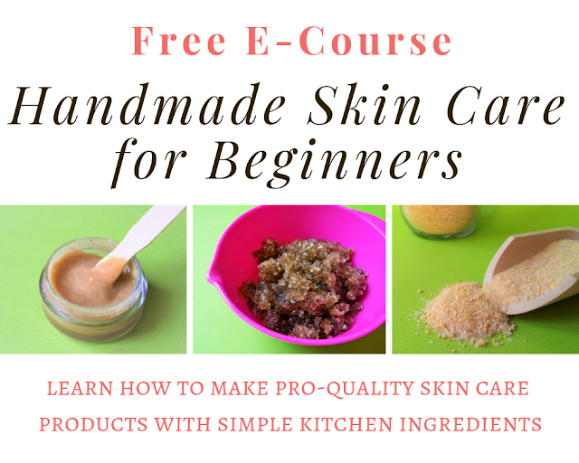 7 Lessons - 7 DIY Recipes - 7 Days to Becoming a Confident Skin Care Crafter Ready to create your own beautiful, 100% natural, handmade skin care? This FREE email course will show you how, using amazingly effective ingredients you have in your kitchen right now.
