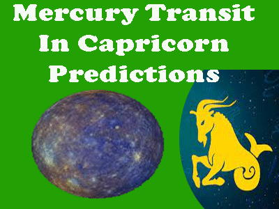 When will Mercury transit in Capricorn, February 2023, horoscope of Mercury entering Capricorn, predictions of  Mercury transit in capricorn