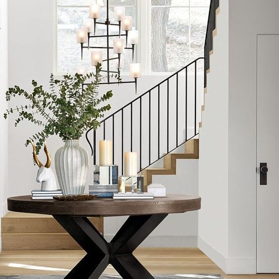 HALL DE ENTRADA E MESA REDONDA