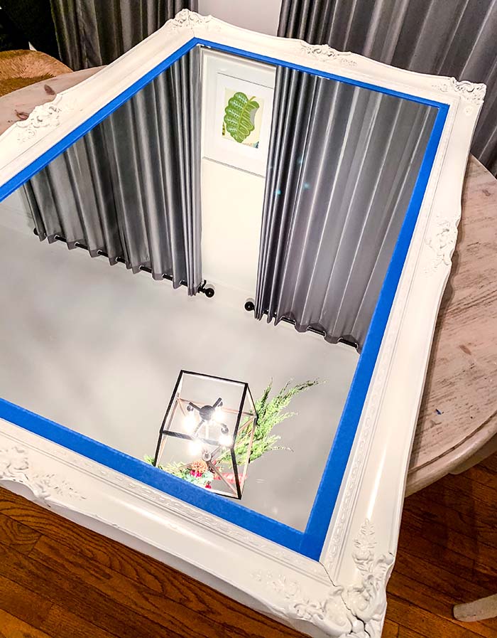 How To Paint a Mirror Frame (DIY)