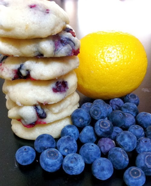 Blueberry Lemon Cookies | FoodGaZm..