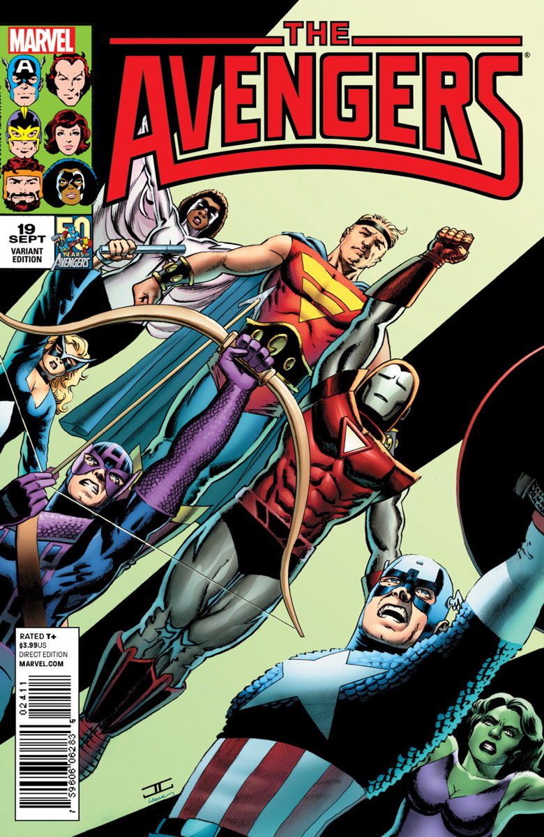 Marvel Comics of the 1980s John Cassaday’s Avengers 19 Decades Variant Covers