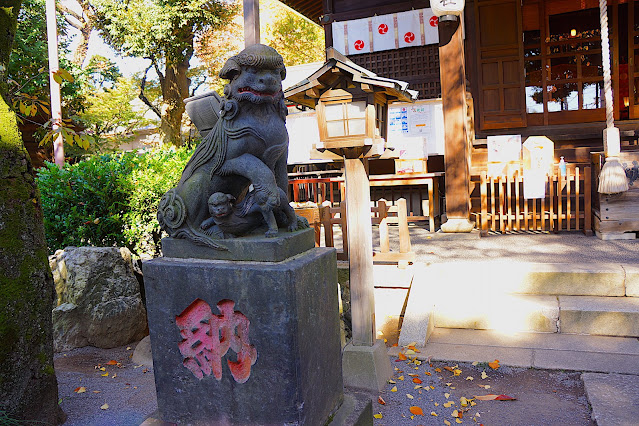 七社神社狛犬
