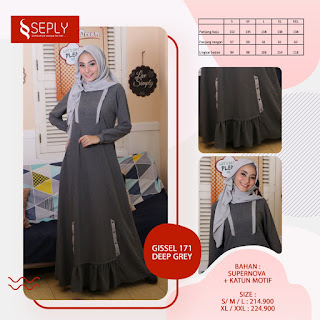 Koleksi Baju Muslim Modern Terbaru SEPLY Fashion GISSEL 171