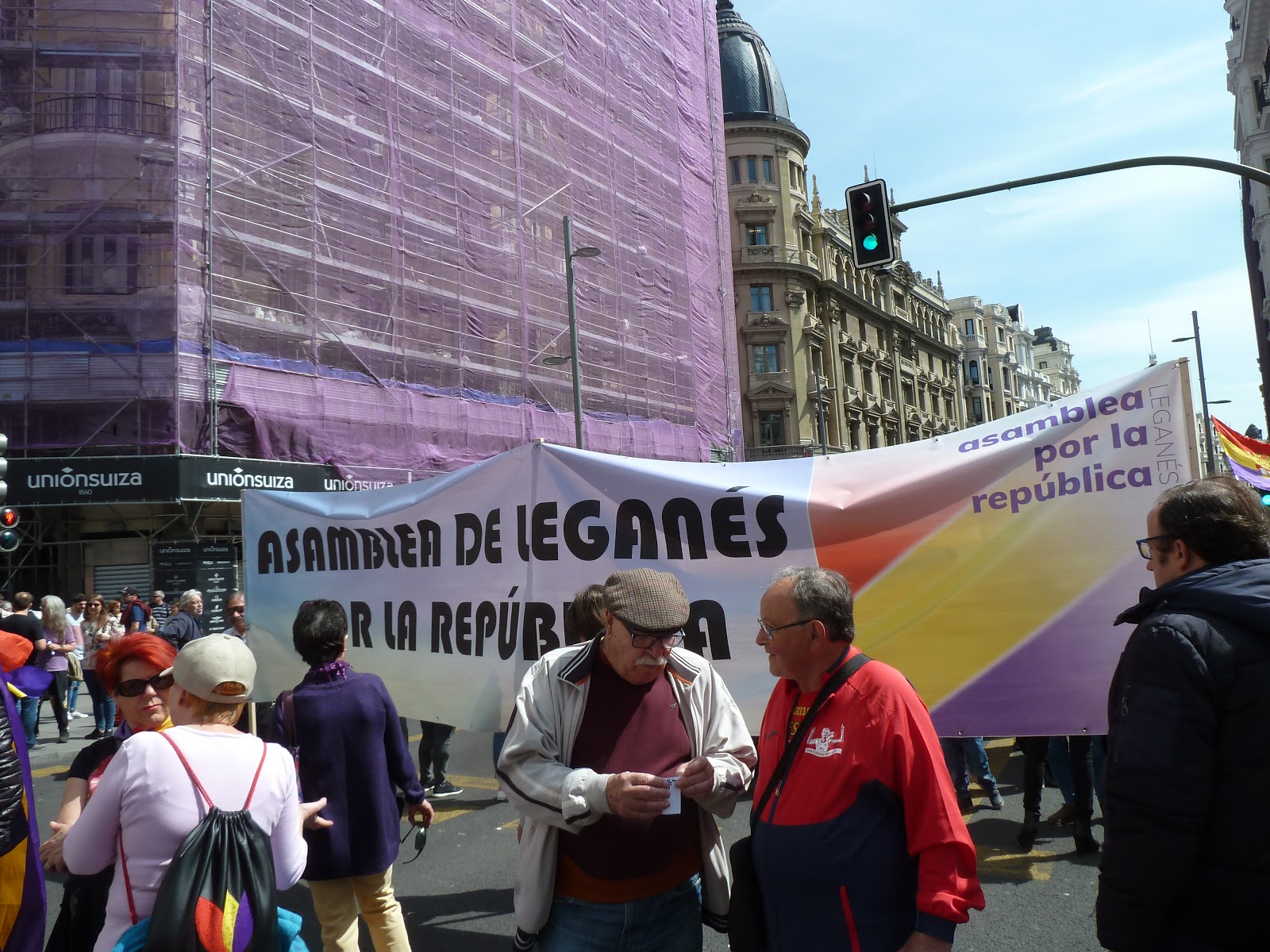 La Loc@: Crónica 14-A. Manif. por la República. Madrid: Gran Vía ...