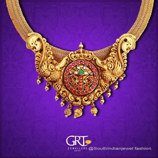15 Stunning Gold Jewellery Designs from GRT Grand chennai.