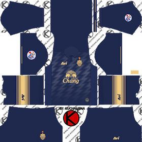 Buriram United 2019 ACL Kit - Dream League Soccer Kits