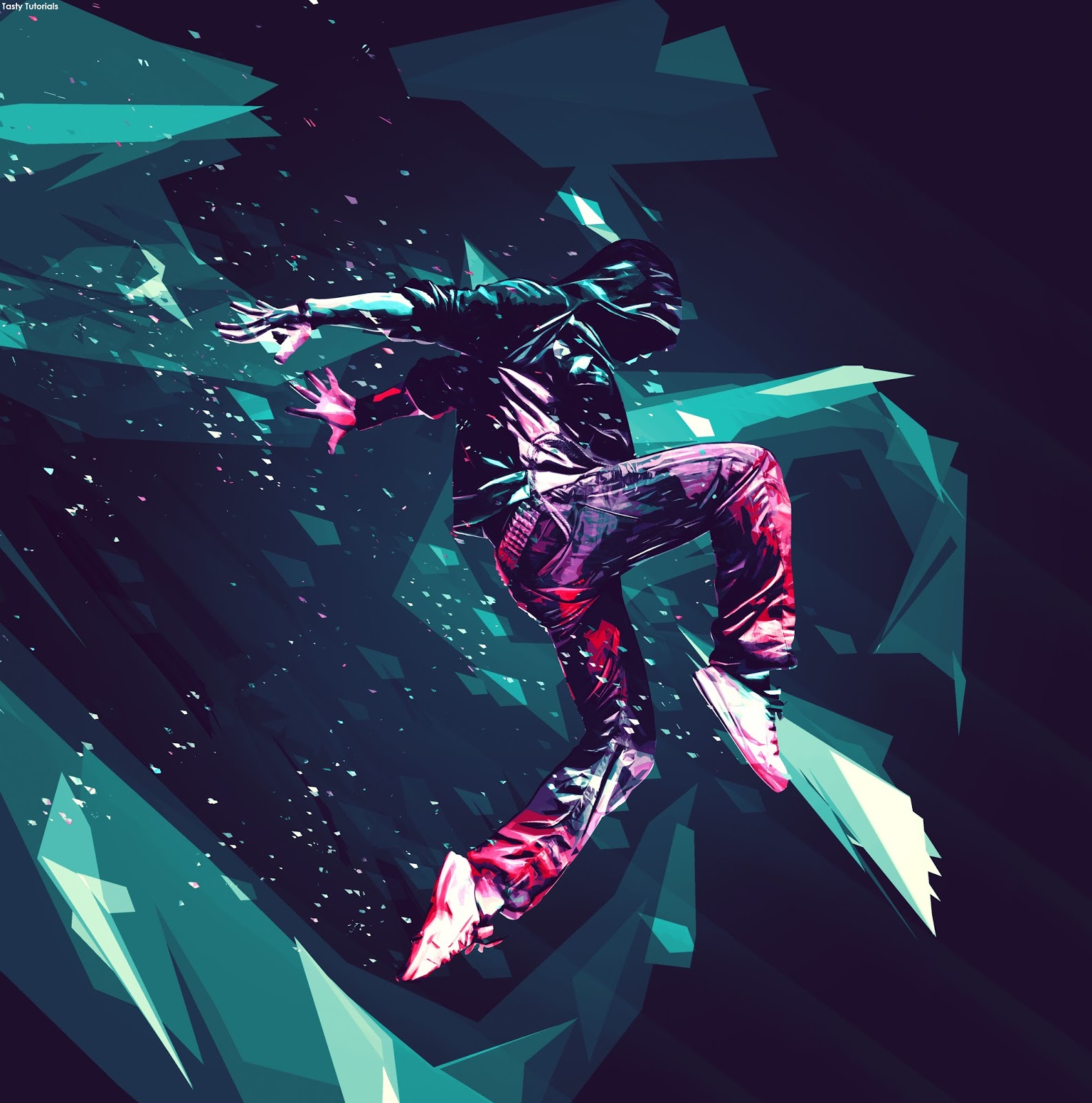 Geometric Abstract Photo Effect In CS6 Tasty Tutorials