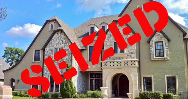 can the irs seize your house