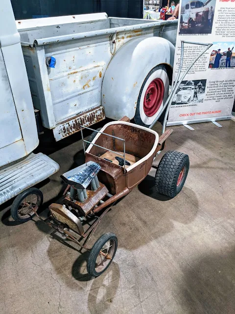 Baby stroller for car enthusiasts