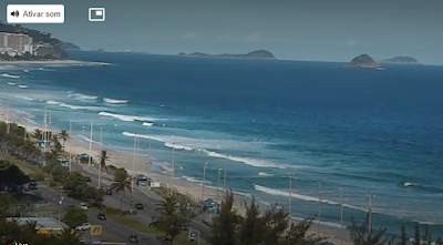 câmera ao vivo da praia da barra da tijuca