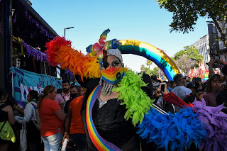 Fotos de la Marcha del Orgullo en Plaza de Mayo