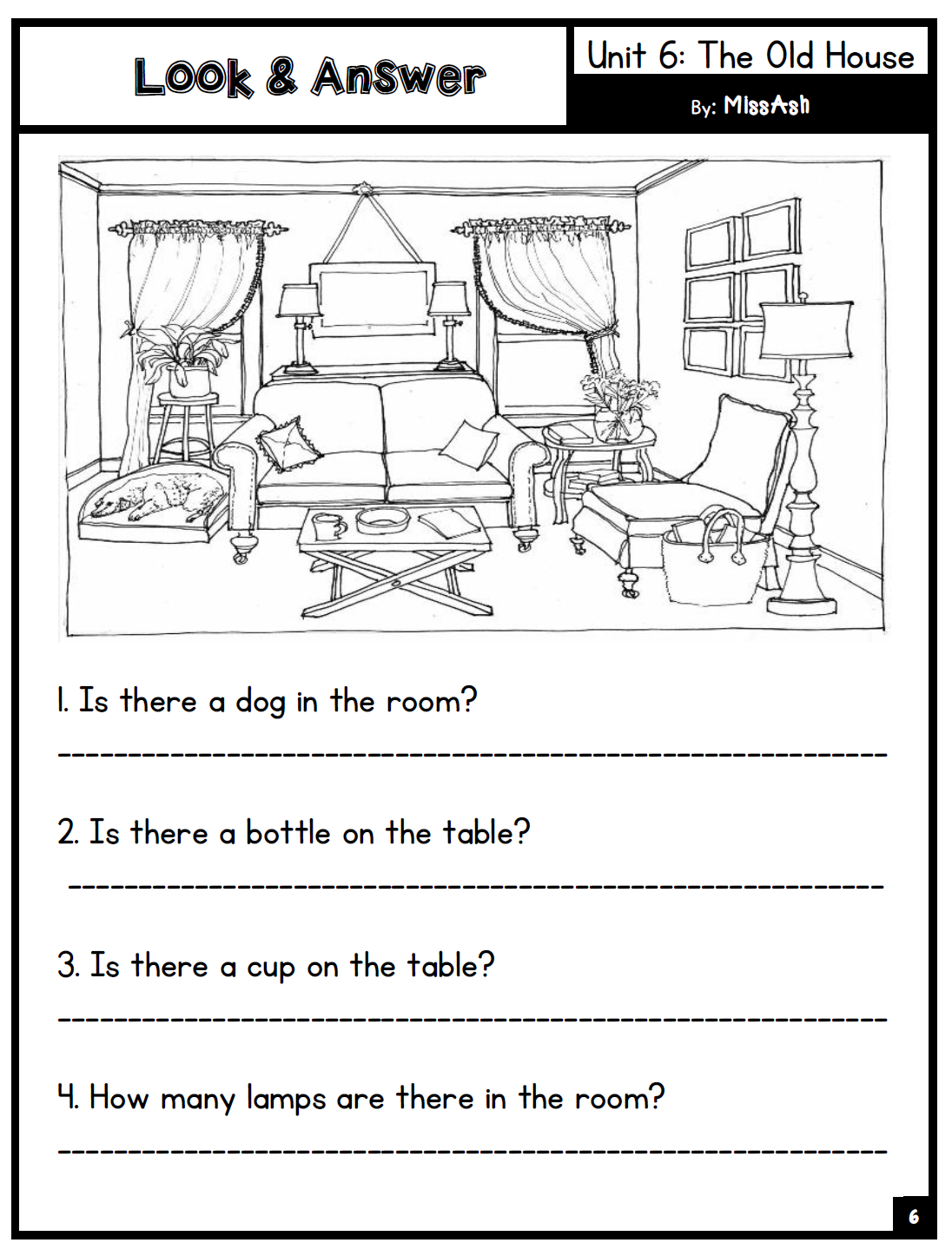 ASH THE TEACHER: YEAR 2 SUPPLEMENTARY WORKSHEETS (Unit 5 - 9)