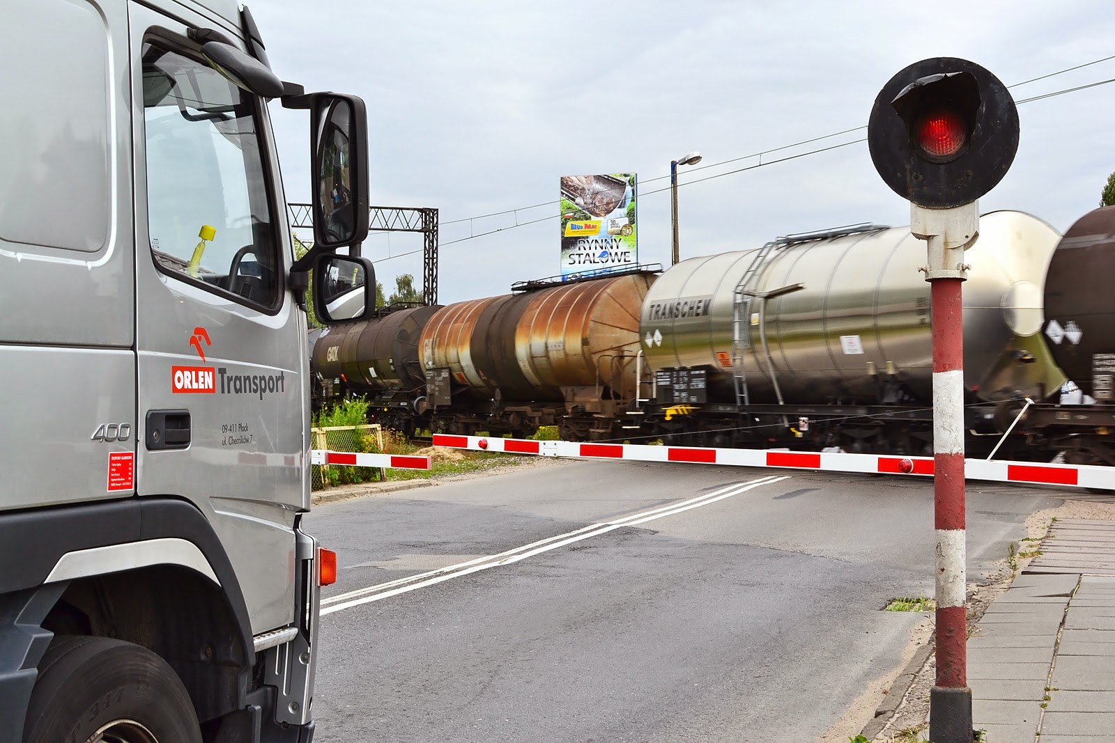 Dokumentacja fotograficzna i filmowa infrastruktury transportowej w Płocku i jego rejonie