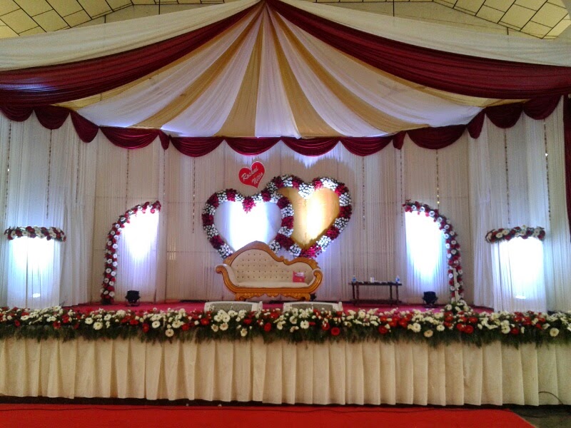 Wedding Reception - Stage Decoration