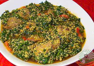 image result for Egusi soup of Nigerian culture and food