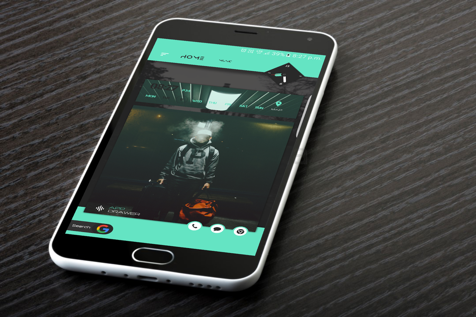 VerTicaL HoMe KLWP v1.0 KLWP Themes