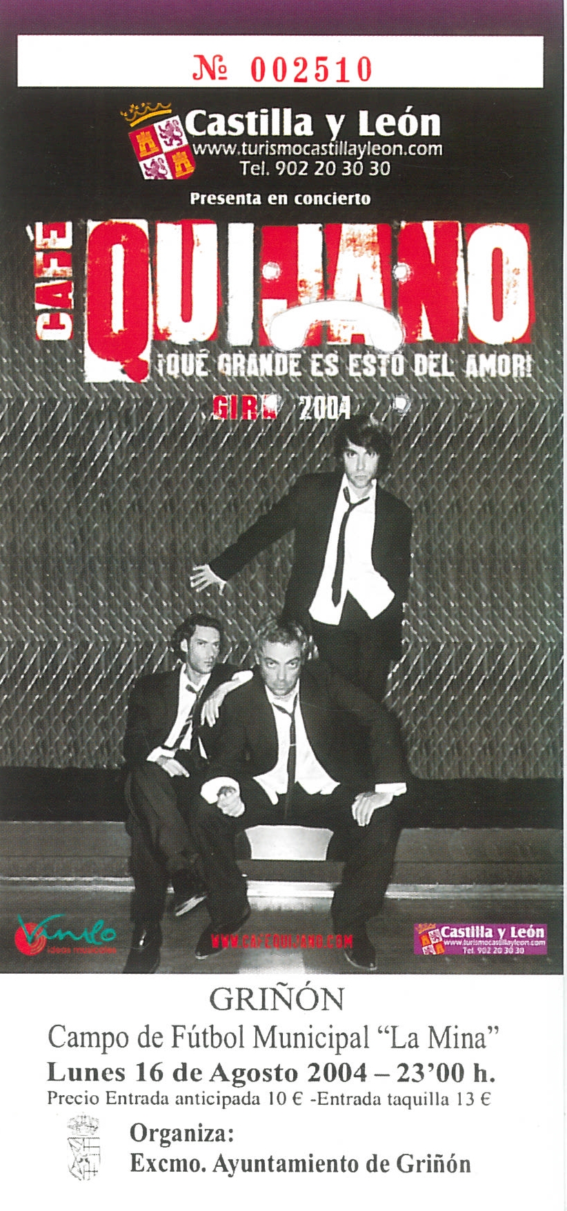 Entradas De Conciertos Café Quijano