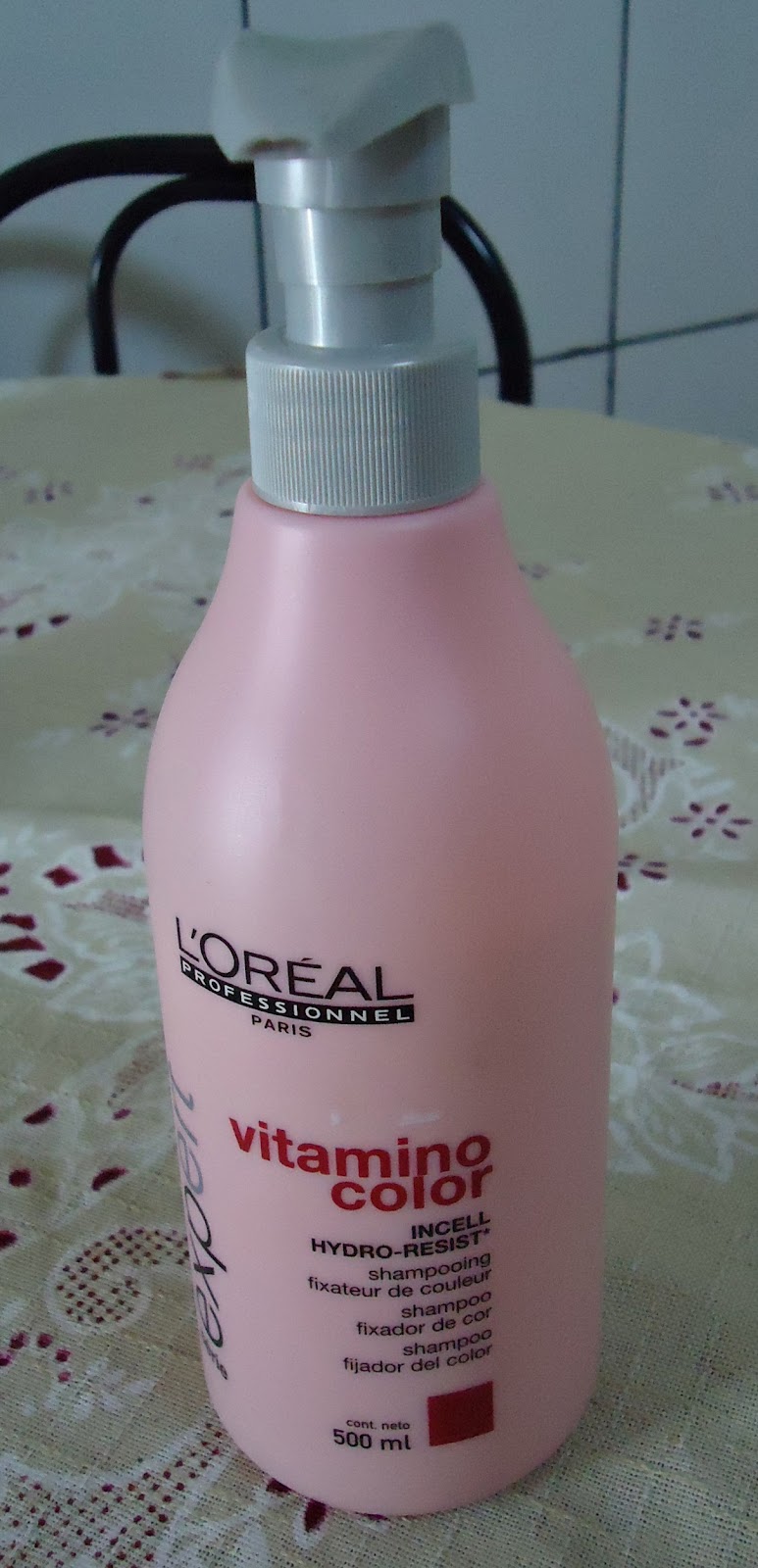 Thay Beauty Resenha Dupla Shampoo Vitamino Color e Creme Force Vector da Loreal