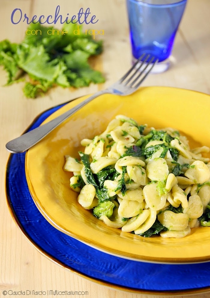 orecchiette con cime di rapa