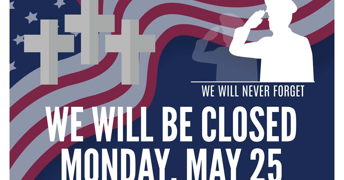 Crawford Material Co. Memorial Day