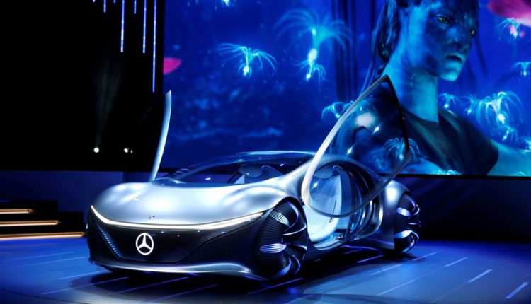 Mercedes launches a futuristic model inspired by the movie "Avatar"
