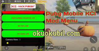 Pubg Mobile KCI Mod Menu No Virtual, AnonymousMian Yüksek Damage Hileli Apk 2020