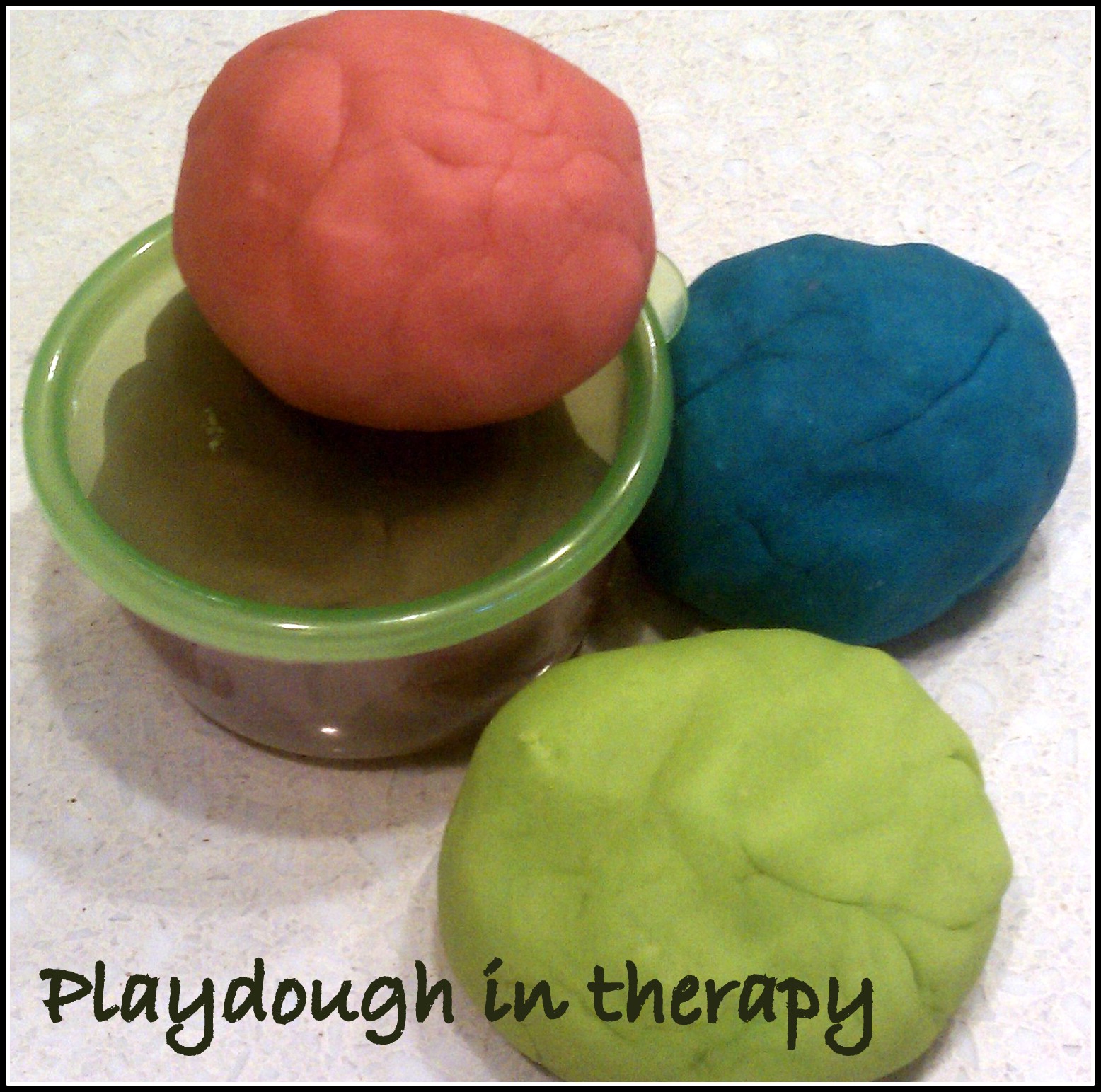 Playdough in Therapy | Creativity in Therapy | Carolyn Mehlomakulu