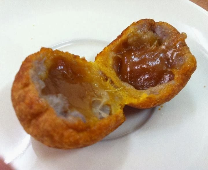 Homemade Meals for Children Fried Nian Gao, Sweet Potato & Yam Balls