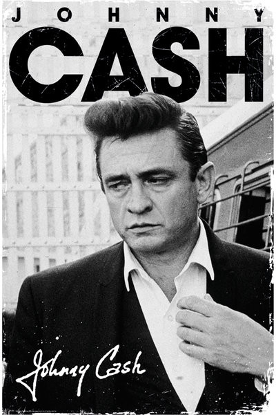 The Lyrics of Johnny Cash's I've Been Everywhere Charted on a