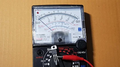 HOW TO  TEST    SCR   with Analog  Multimeter