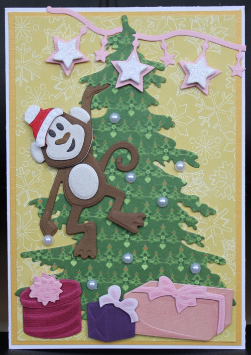 Gina's kaarten Wat doet een aapje