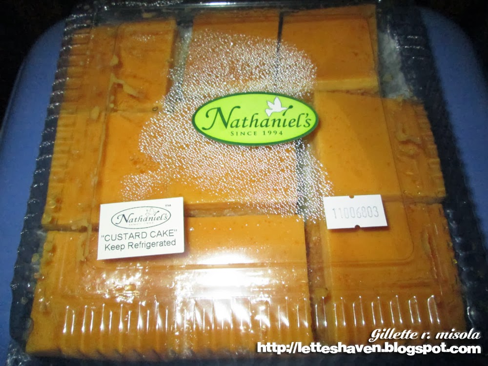 Nathaniel's Custard Cake