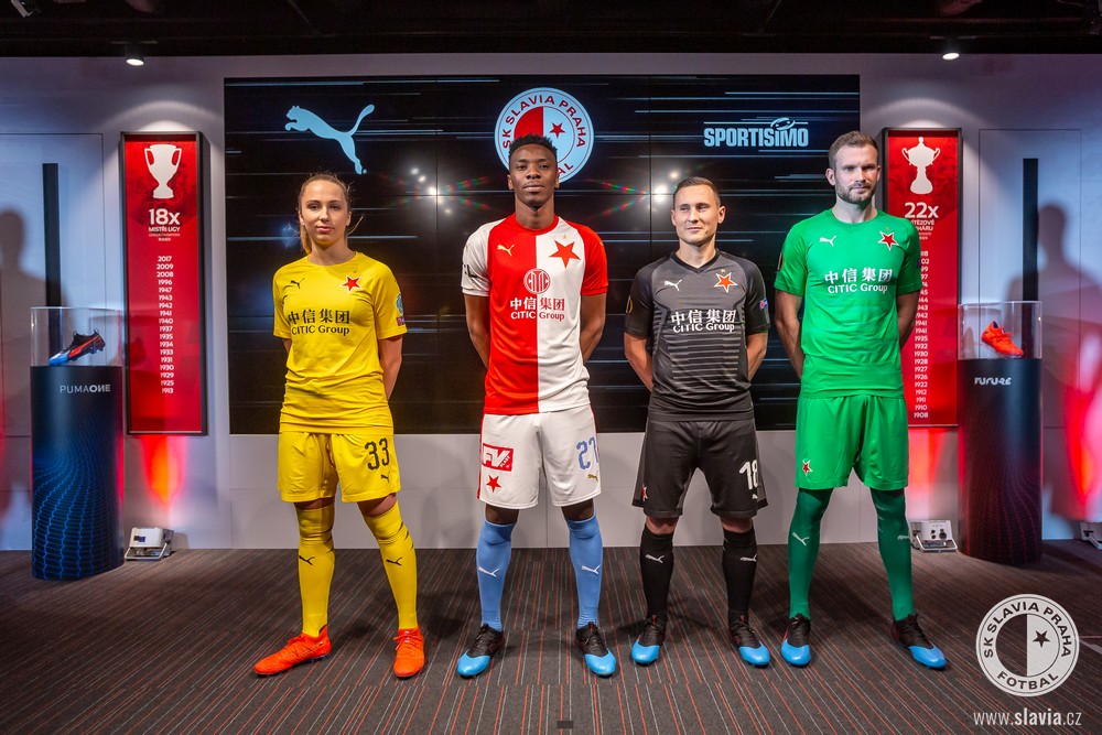Mid-Season Kit Supplier Change - Puma Slavia Prague 2019 Home, Away & Third  Kits Released - Footy Headlines