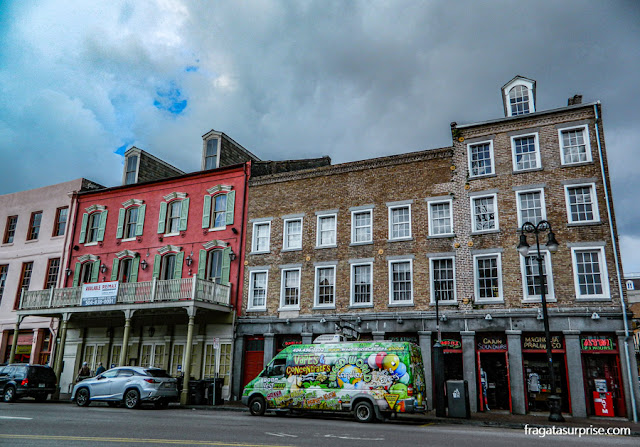 Arquitetura do French Quarter de Nova Orleans