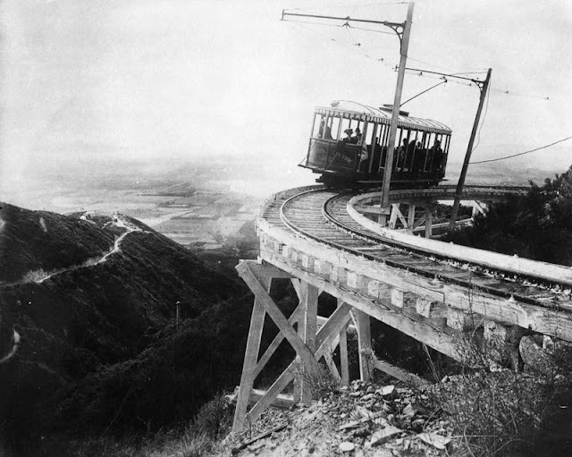 Amazing Photographs of the Mt. Lowe Railway’s Thrilling, Terrifying