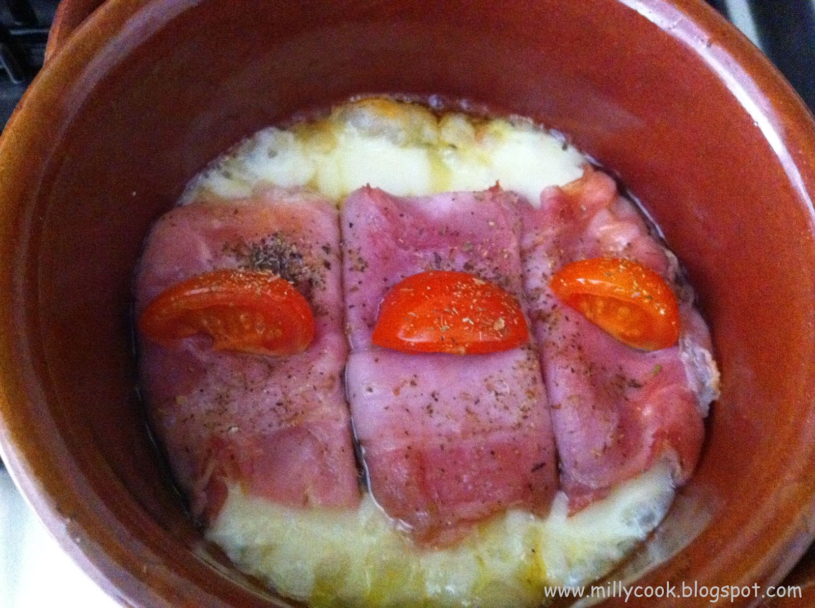 Milly's Cook Involtini di prosciutto cotto e scamorza affumicata