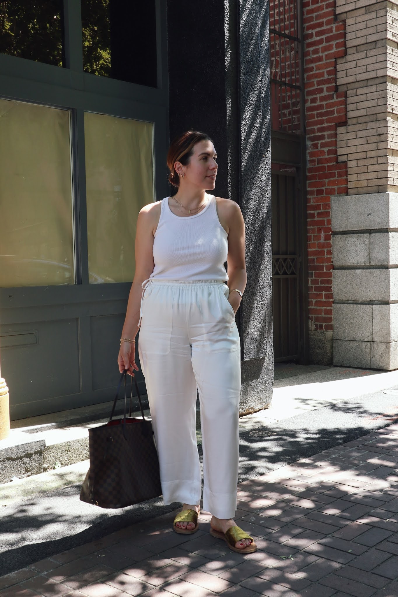 Here's what I wore to my relaxed bridal shower spa day — Covet & Acquire