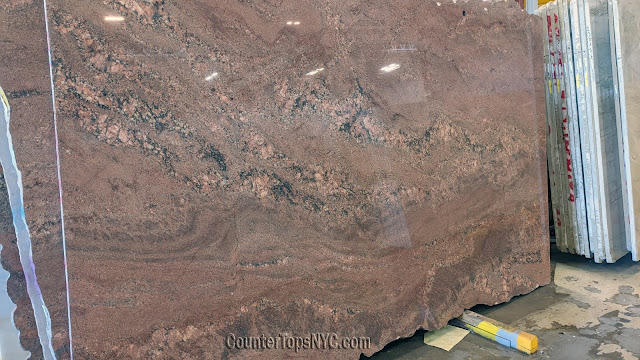 Bordeaux Natural Granite Slabs NYC
