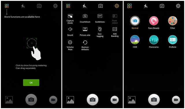 Primo RM2 Mini camera settings